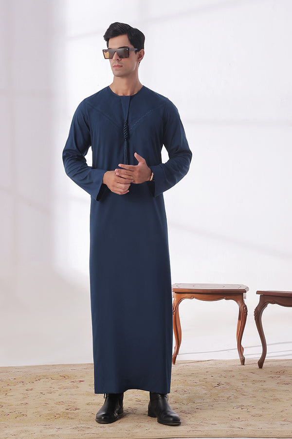 Royal Blue Emirati Thobe